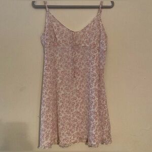 Justify Pink Floral Mini Dress